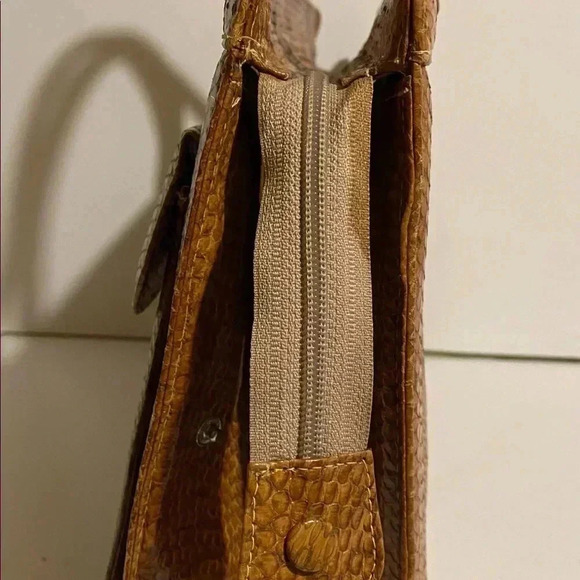 Handmade unisex  snakeskin leather briefcase - Picture 5 of 11